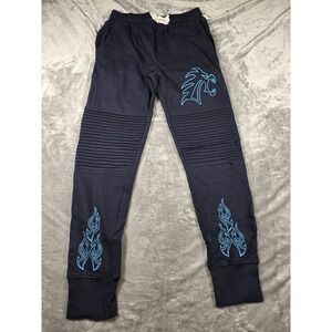NWT DIsney Parks Villains Hercules Hades Terry Sweatpants Joggers w/Pockets‎